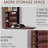 Wall-mounted foldable conversion desk, multi-functional computer desk with bookshelf, floating office desk for home office