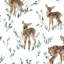 Murale amovible feuillage aquarelle-227562039