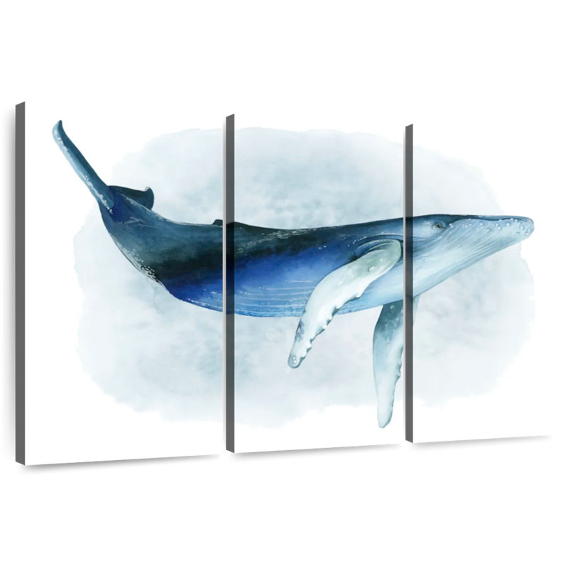 Aquarelle à bosse I, H 42 po x l 65 po