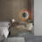 Naiha Aluminium Frame Circle Wall Mirror-1209272090