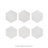 Merola Tile Heritage Hex 7" x 8" Porcelain Stone Look Wall & Floor Tile-55166510