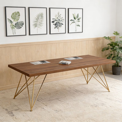 Solid Ash Wood Dining Table