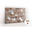 Reba Cork Corkboard / Bulletin Board