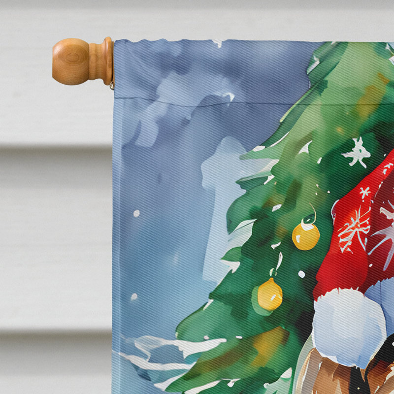 Double Sided Polyester Christmas, 40'' H x 28'' W