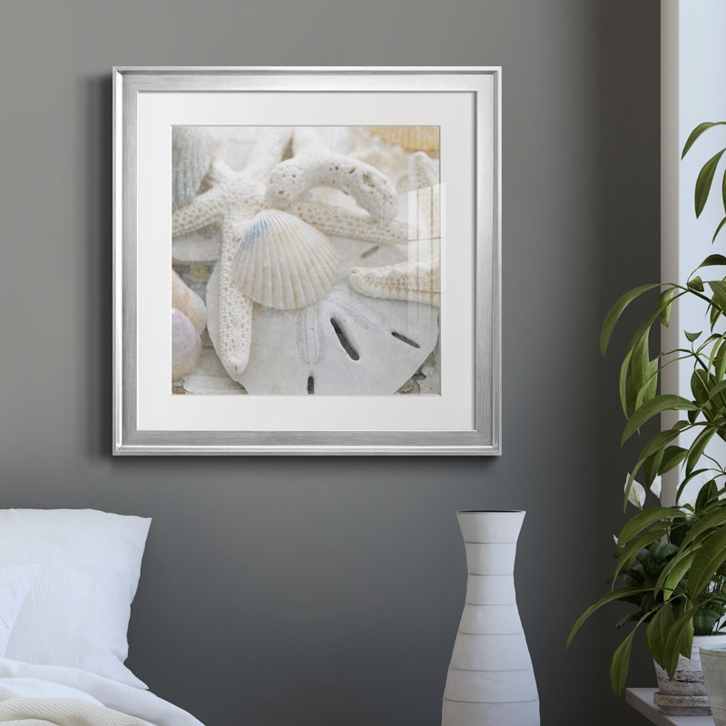 Sanibel III - reproduction de photo sur papier encadrée, H 17,5 po x l 17,5 po x P 1,5 po, Papier avec cadre argenté
