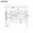 36" Bathroom Vanity with Ceramic Sink,Adjustable Shelves-1274180733
