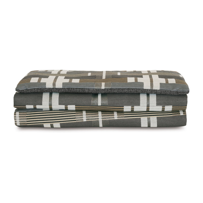 Enoch Geometric Bed Runner, King