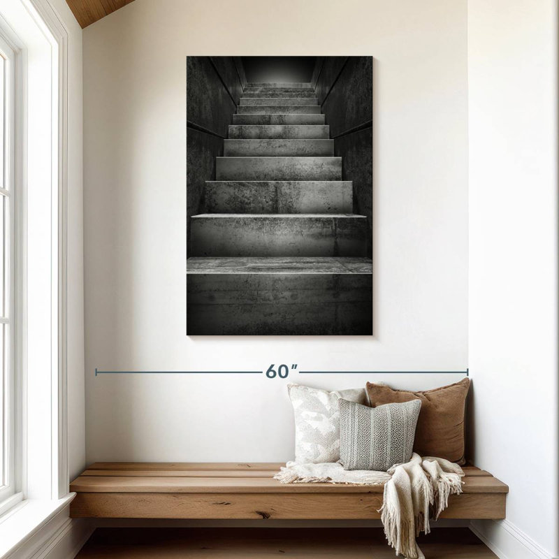 Lilie Dark Stairs, 45" H x 30" W