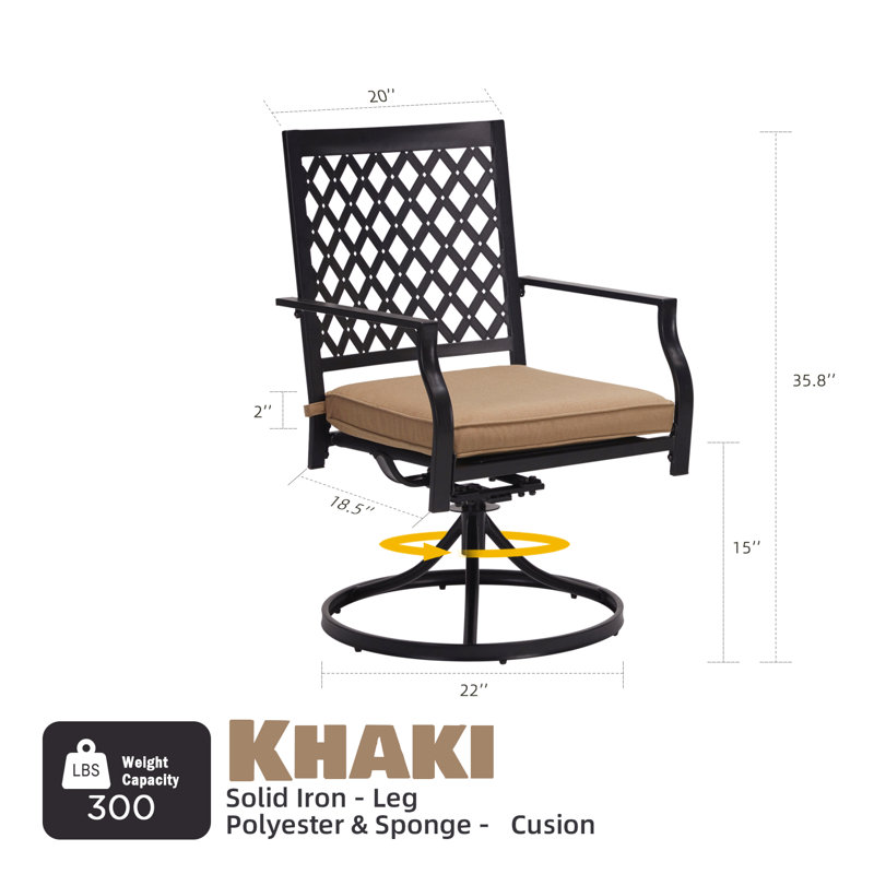 Fauteuil club pivotant Hesson