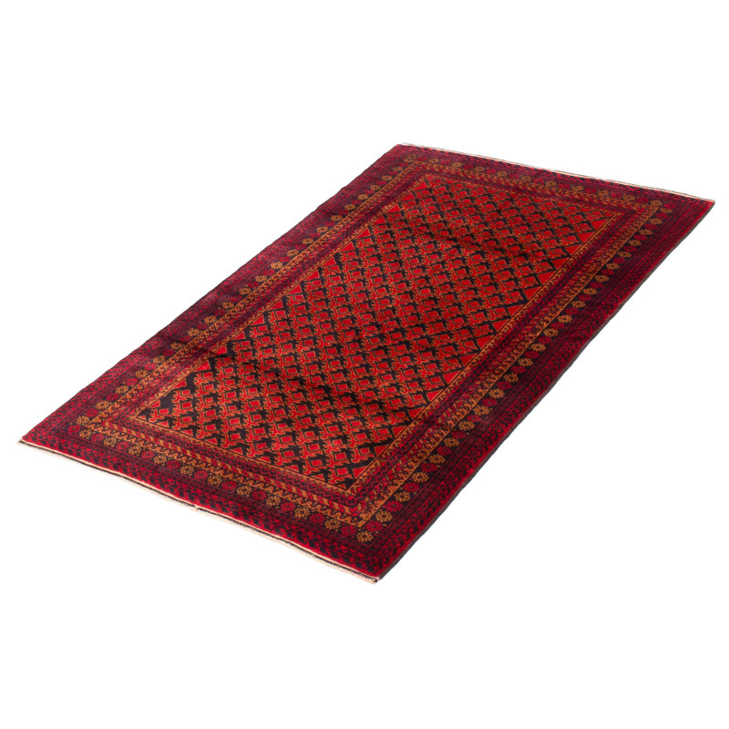 Teimani Red Rug 3'7" x 6'1"