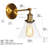 Mekhail 1 - Light Glass Shade Dimmable Classic Armed Wall Sconce-1189202100