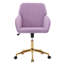 Chaise ergonomique ajustable pour la maison, la chambre ou le bureau, siège en velours pour un confort optimal et une durée d'assise confortable