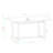 60" Trestle Dining Table