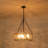 Jairdan 5 - Light Dimmable Matte Black Drum Chandelier-731802082
