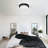 Simple Circle Dimmable Crystal Ceiling Light Led Ceiling & Flush Mount Light for Bedroom-133140039