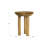 Ebern Designs Mango Wood 3-Leg Side Table-1503997260