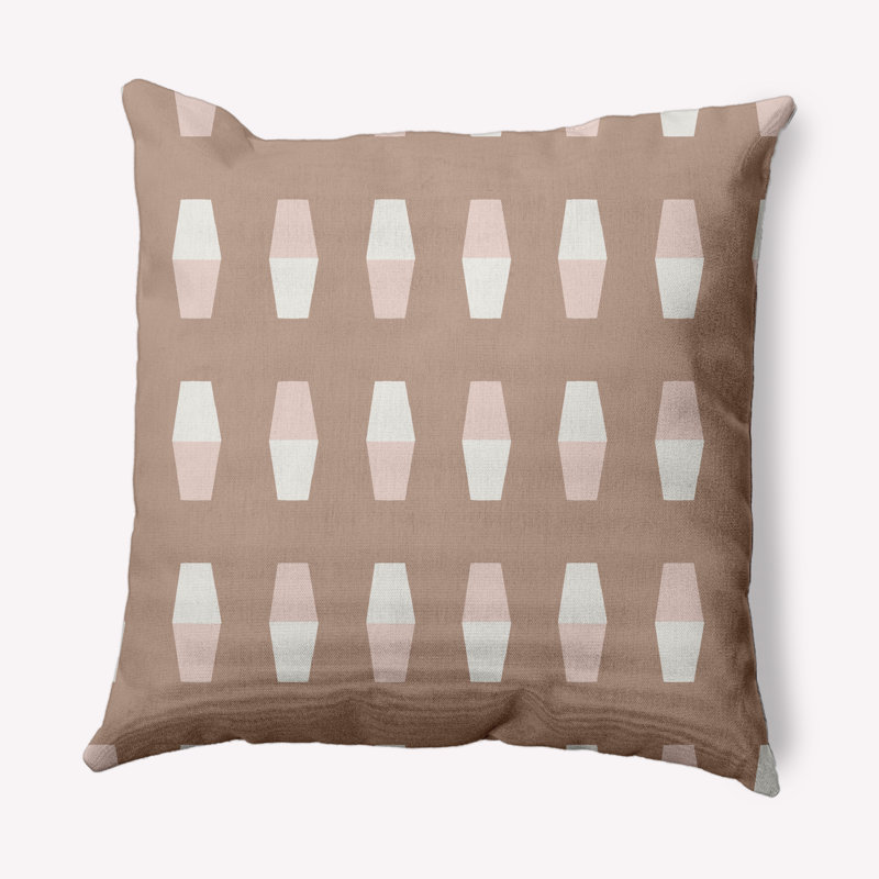 Housse et insert de coussin Aksel, Mauve, 16 po x 16 po