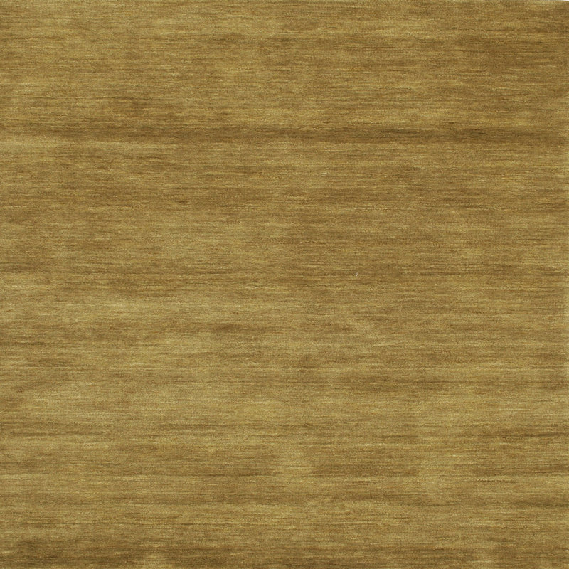 Tapis contemporain brun, Carré 5 pi