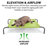 Elevated Cot Pet Bed-100753205-100753206