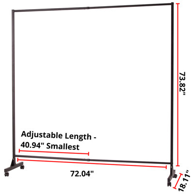 Expandable Privacy 1 Panel Room Divider