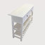 Console en bois d'acajou