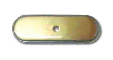 3" Square Foot Pull Rust