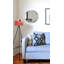 Miroir mural rond de 17,5 po en plastique glam moderne Raquel-892421165