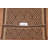 Reversible Wool Kilim Brown Area Rug 5x6