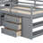 Joley Loft Bed With Retractable Writing Desk And 3 Drawers-796757723-796757718
