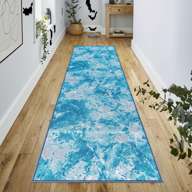 Non Slip Large Living Room Rugs Modern Area Rug Hallway Rug Kitchen Floor Mat, Runner 80 x 300 cm