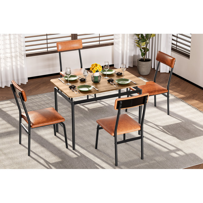 Dining Set, Orange