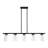 Arsens 5 - Light Steel Dimmable Kitchen Island Linear Chandelier-1575365358