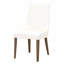 Chaise d'appoint rembourrée en cuir Aurora-56434046-56434048
