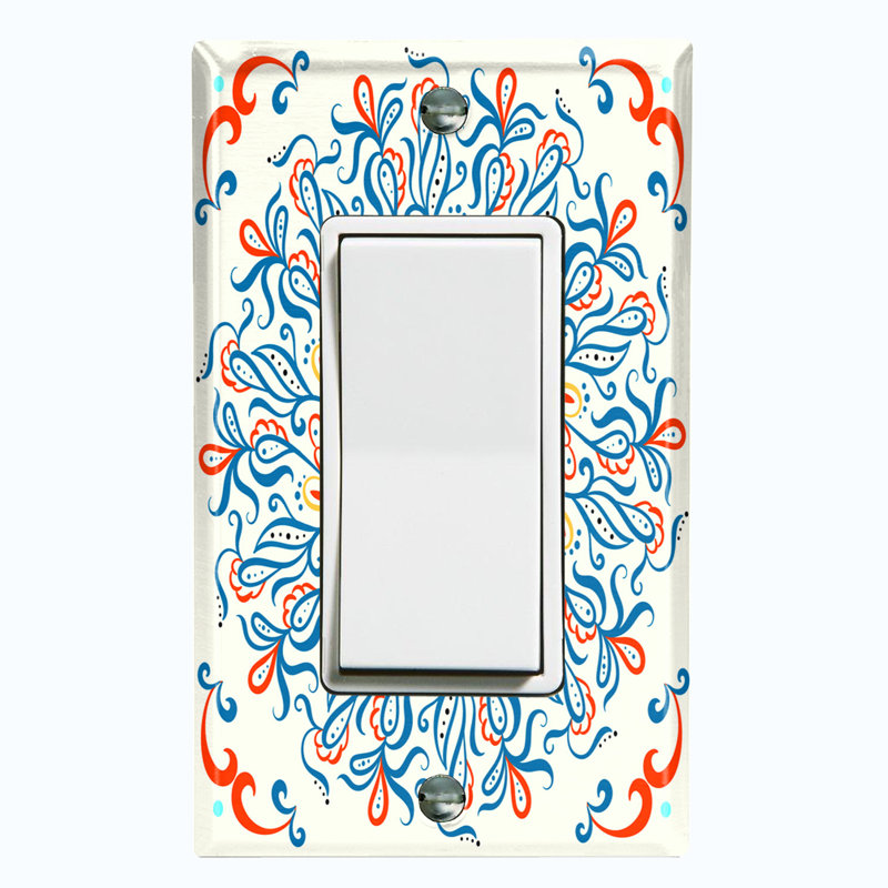Plaque murale berçante Elegant Tile 1-Gang