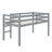Twin Raised Loft Bed With Ladder-61052258