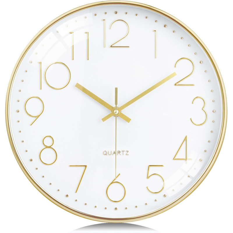 Wall Clock, Gold