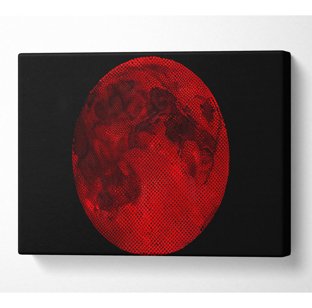 Roter Planet - Kunstdrucke auf Leinwand - Wrapped Canvas