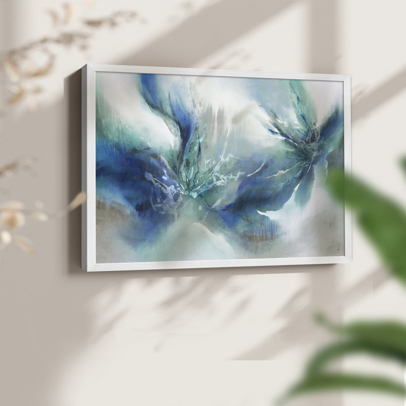 Allure Flickers II - reproduction encadrée - réarmable, H 22 po x l 28 po, Blanc