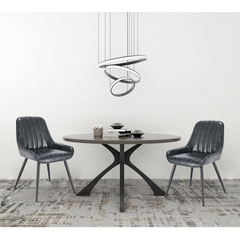 Knighton Upholstered Dining Chair, Grey