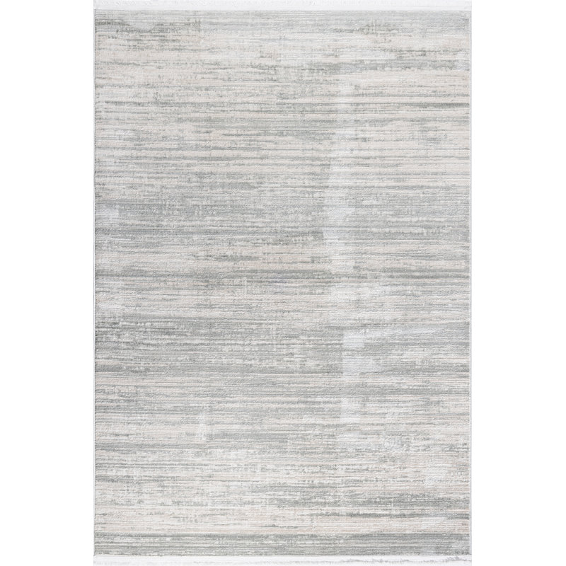 Clarissa 5.3X7 19904-890 BEIGE/GREY, Rectangle 5'2" x 7'