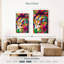 Brampt lion couleurs abstraites-108535954