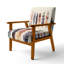 Chaise rembourrée Boho Feather - Fauteuil Free Spirit Feathers-401729863