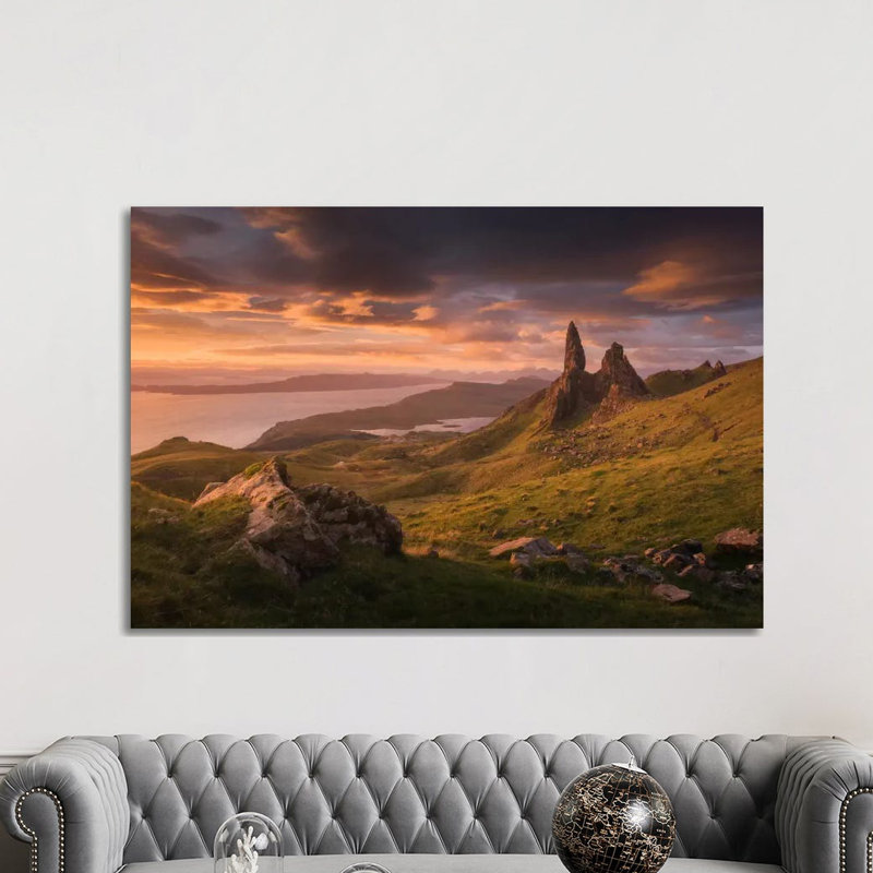 Scotland VI by Daniel Kordan - Print on Canvas, Wrapped Canvas, 152.5 cm H x 101.5 cm W x 3.175 cm D