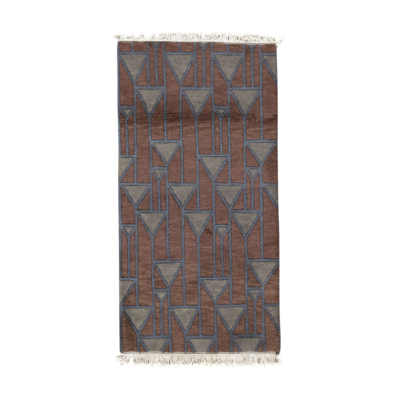 Indo Wool Geometric Area Rug