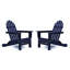 Chaise Adirondack pliante en plastique Leighton-159841680