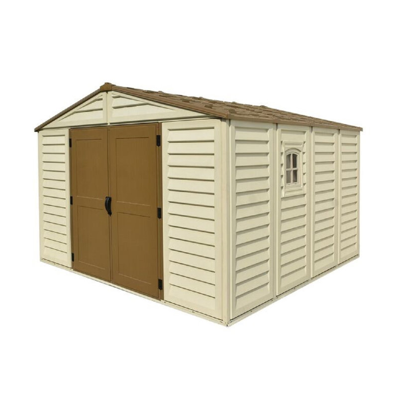Woodbridge Plus 10.5 ft. W x 10.5 ft. D Plastic Storage Shed