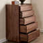 Commode d'appoint simple au sol
