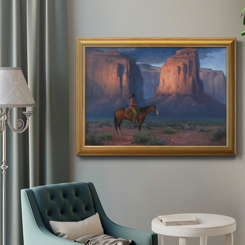 «The Spell of Monument Valley», peinture sur toile encadrée