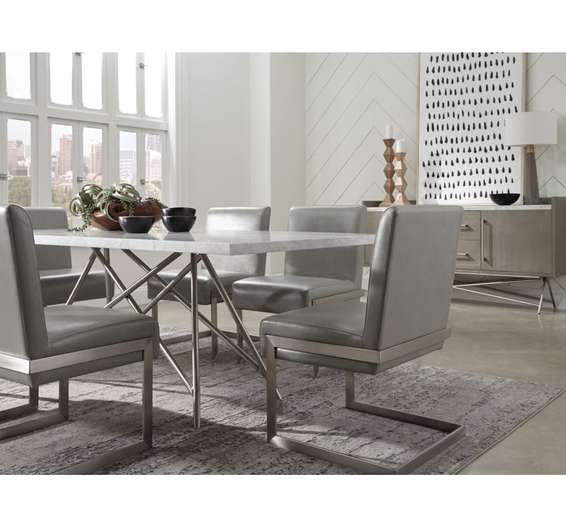 Philadelphia Metal Base Dining Table