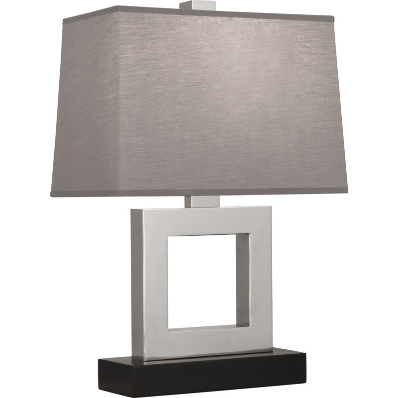 Doughnut Table Lamp, Antique Silver, Antique Silver